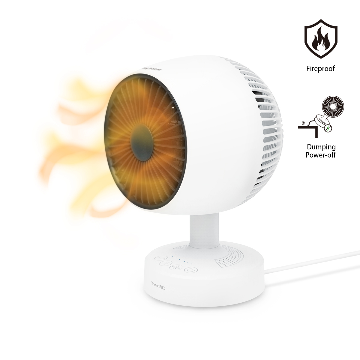 inno3C i-WF5 Desktop Fan Heater